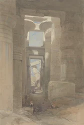 De grote tempel van Amon Karnak, De hypostyle hal